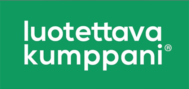Luotettava kumppani logo